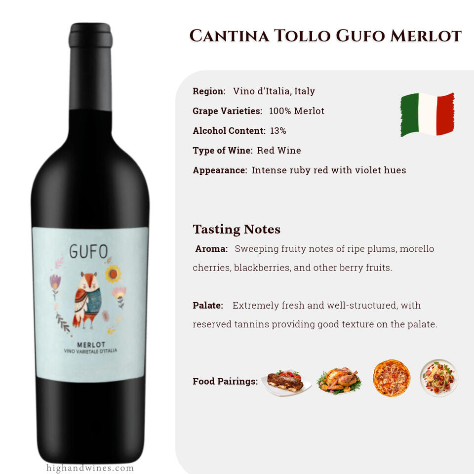 Cantina Tollo Gufo Merlot
